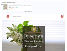 Tablet Screenshot of prestigewf.com
